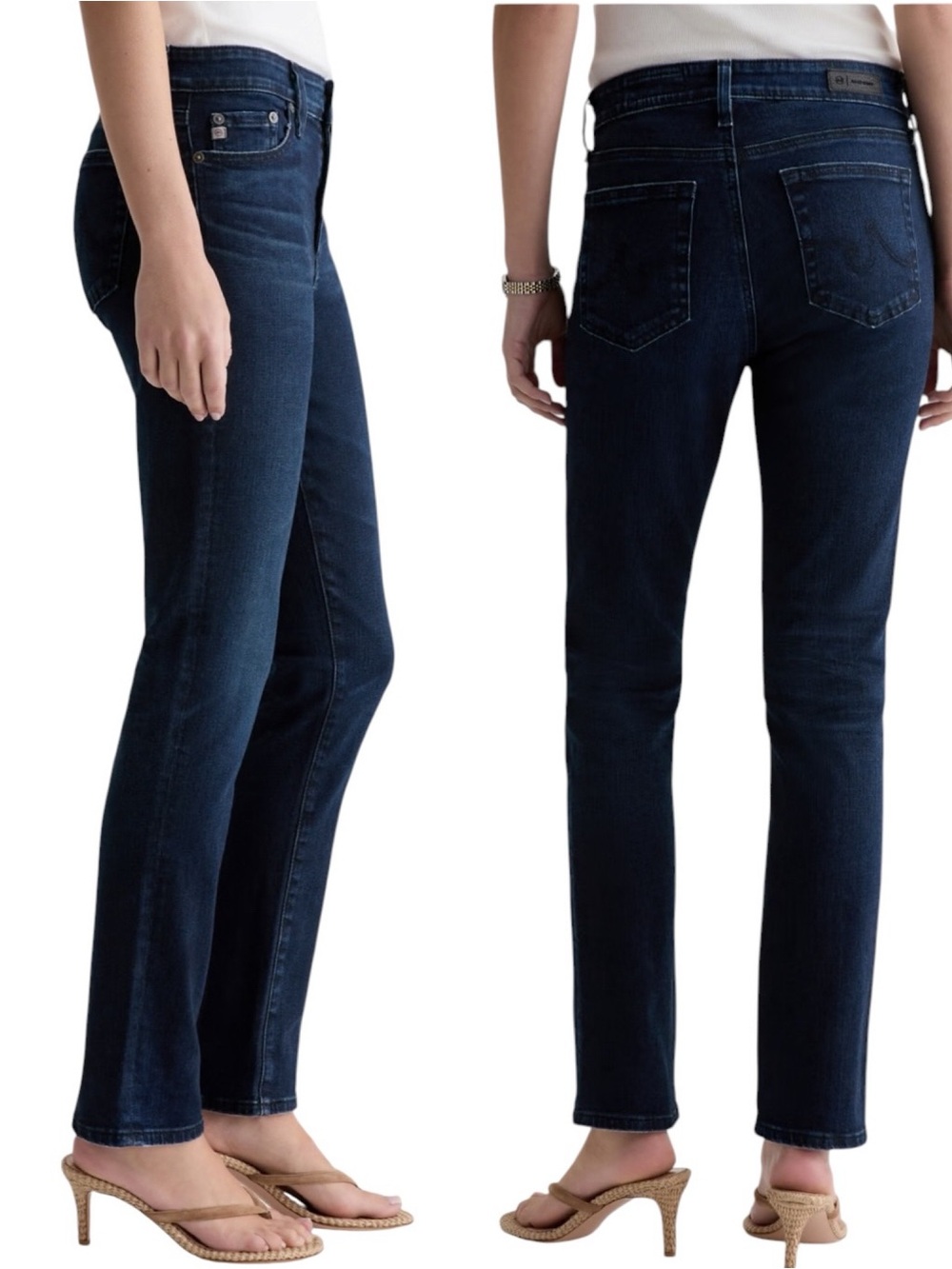 AG Mari Jean High-Rise Slim Straight! 
Retail $ 235.